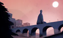Image for Entry, A Giant on the Bridge